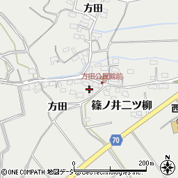 長野県長野市篠ノ井二ツ柳630-2周辺の地図