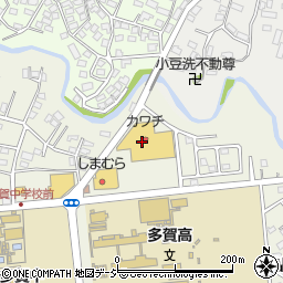 株式会社カワチ薬品　鮎川店周辺の地図