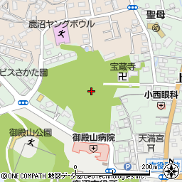 栃木県鹿沼市上材木町周辺の地図