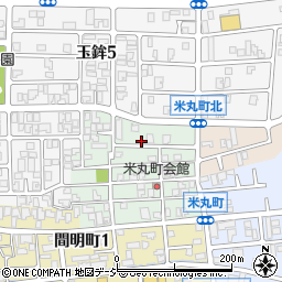石川県金沢市米丸町143周辺の地図