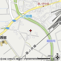 長野県長野市篠ノ井二ツ柳1655周辺の地図