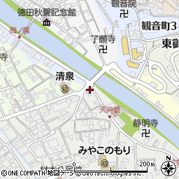瓦田酒店周辺の地図