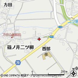長野県長野市篠ノ井二ツ柳726周辺の地図
