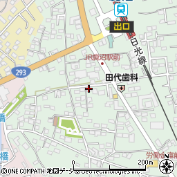 栃木県鹿沼市上野町232周辺の地図
