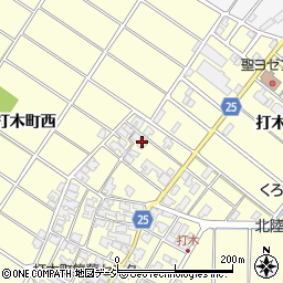 石川県金沢市打木町西219周辺の地図