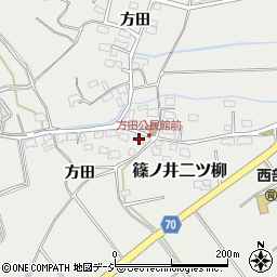 長野県長野市篠ノ井二ツ柳721周辺の地図
