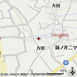 長野県長野市篠ノ井二ツ柳635周辺の地図
