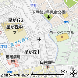 栃木県宇都宮市星が丘1丁目2-32周辺の地図