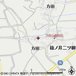 長野県長野市篠ノ井二ツ柳716周辺の地図