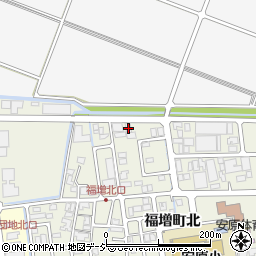 石川県金沢市福増町北843周辺の地図