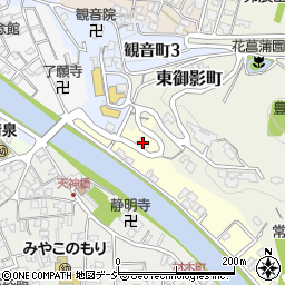 石川県金沢市常盤町10-1周辺の地図