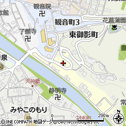 石川県金沢市常盤町10-1周辺の地図