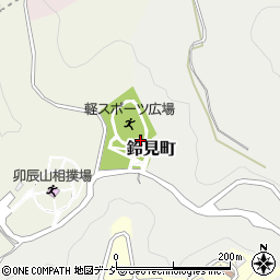 石川県金沢市卯辰町（ヤ）周辺の地図