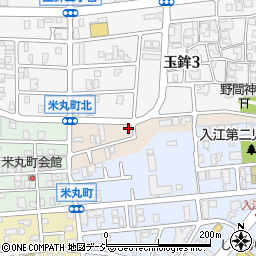 石川県金沢市玉鉾町甲周辺の地図