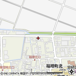 石川県金沢市福増町北841周辺の地図