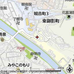 石川県金沢市常盤町72周辺の地図