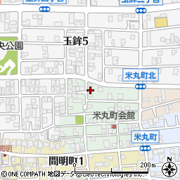 石川県金沢市米丸町140周辺の地図