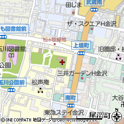 金沢手をつなぐ親の会　事務局周辺の地図