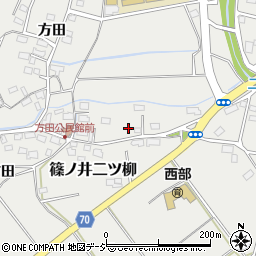 長野県長野市篠ノ井二ツ柳614周辺の地図