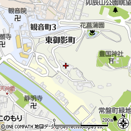 石川県金沢市東御影町42周辺の地図