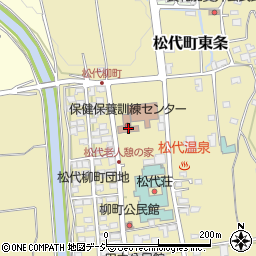 長野市保健保養訓練センター周辺の地図