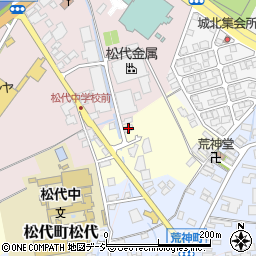アダストサービス長野周辺の地図