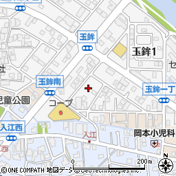 石川県金沢市玉鉾1丁目144周辺の地図