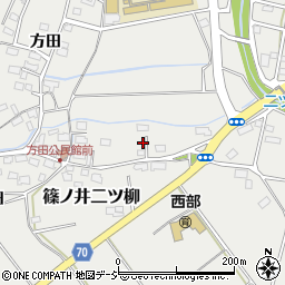 長野県長野市篠ノ井二ツ柳613周辺の地図
