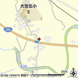 茨城県常陸大宮市東野3368周辺の地図