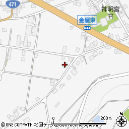 富山県砺波市庄川町金屋3840周辺の地図