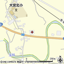 茨城県常陸大宮市東野3361周辺の地図