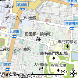 石川県金沢市西町（３番丁）周辺の地図