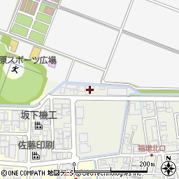 石川県金沢市福増町北834周辺の地図