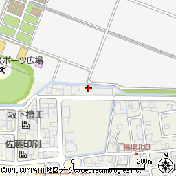 石川県金沢市福増町北835周辺の地図