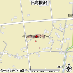 芳賀町生涯学習センター　南高根沢分館周辺の地図