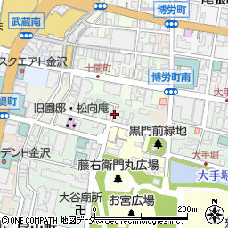 石川県金沢市西町４番丁周辺の地図