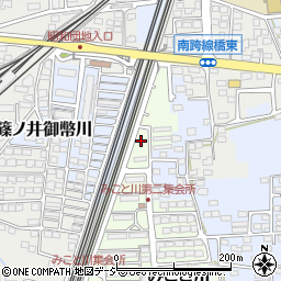 長野県長野市みこと川99周辺の地図