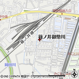 長野県長野市篠ノ井二ツ柳2093周辺の地図