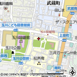 松ヶ枝公民館周辺の地図