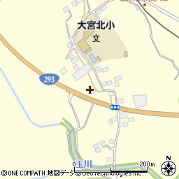 茨城県常陸大宮市東野3178周辺の地図