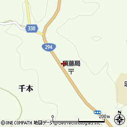 栃木県芳賀郡茂木町千本609周辺の地図