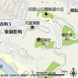 豊国神社社務所周辺の地図