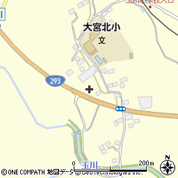 茨城県常陸大宮市東野3179周辺の地図