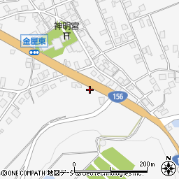 富山県砺波市庄川町金屋757周辺の地図