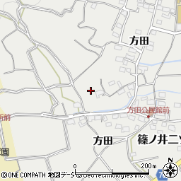 長野県長野市篠ノ井二ツ柳383周辺の地図