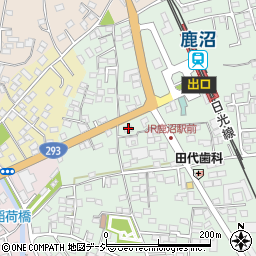 栃木県鹿沼市上野町133周辺の地図