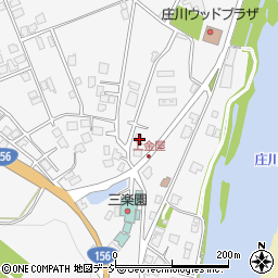 富山県砺波市庄川町金屋1003周辺の地図