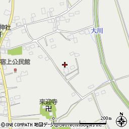 栃木県芳賀町（芳賀郡）稲毛田周辺の地図
