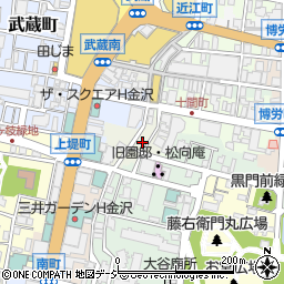 石川県金沢市西町藪ノ内通周辺の地図