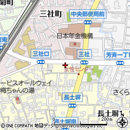 田町たばこ店周辺の地図